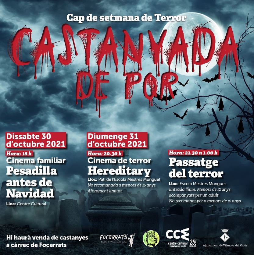 FestesVdV's tweet photo. Castanyada de por a #vilanovadelvalles t’hi esperem!! https://t.co/FDSKfVyl59