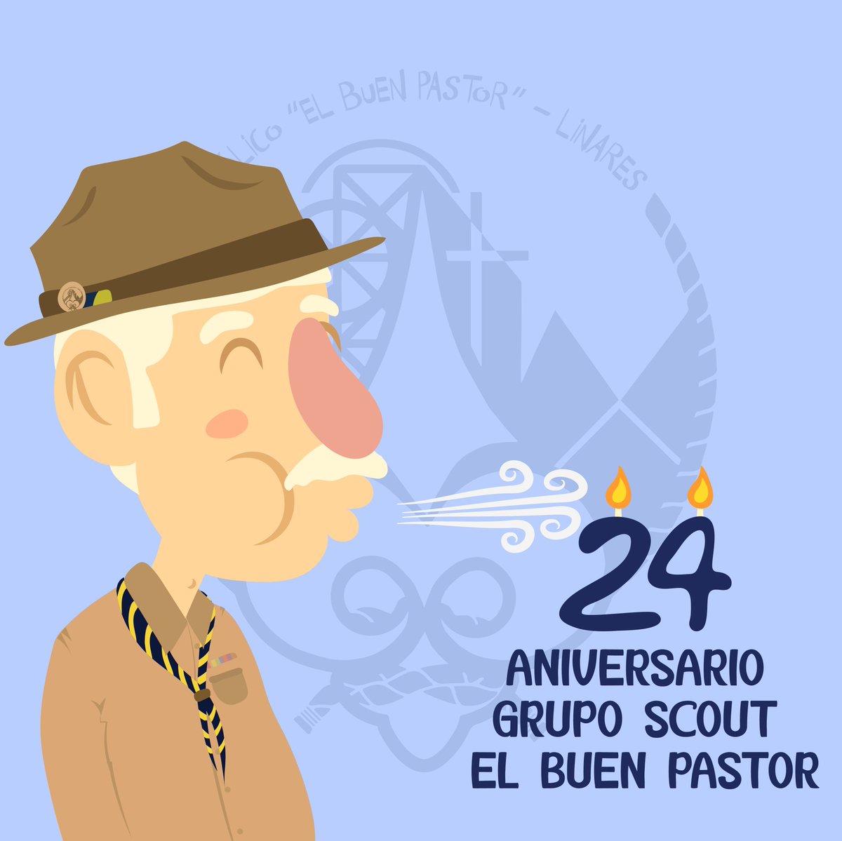 Hoy el grupo está de celebración y es que.. ¡¡ES NUESTRO CUMPLEAÑOS!! 24 años después de nuestro inicio seguimos construyendo un mundo mejor. FELIZ CUMPLEAÑOS GRUPO SCOUT EL BUEN PASTOR 🎉🥳🎂🎈 #FelizAniversario #Felices24 #GSCElBuenPastor #EBP #Linares #Jaén ⚜️