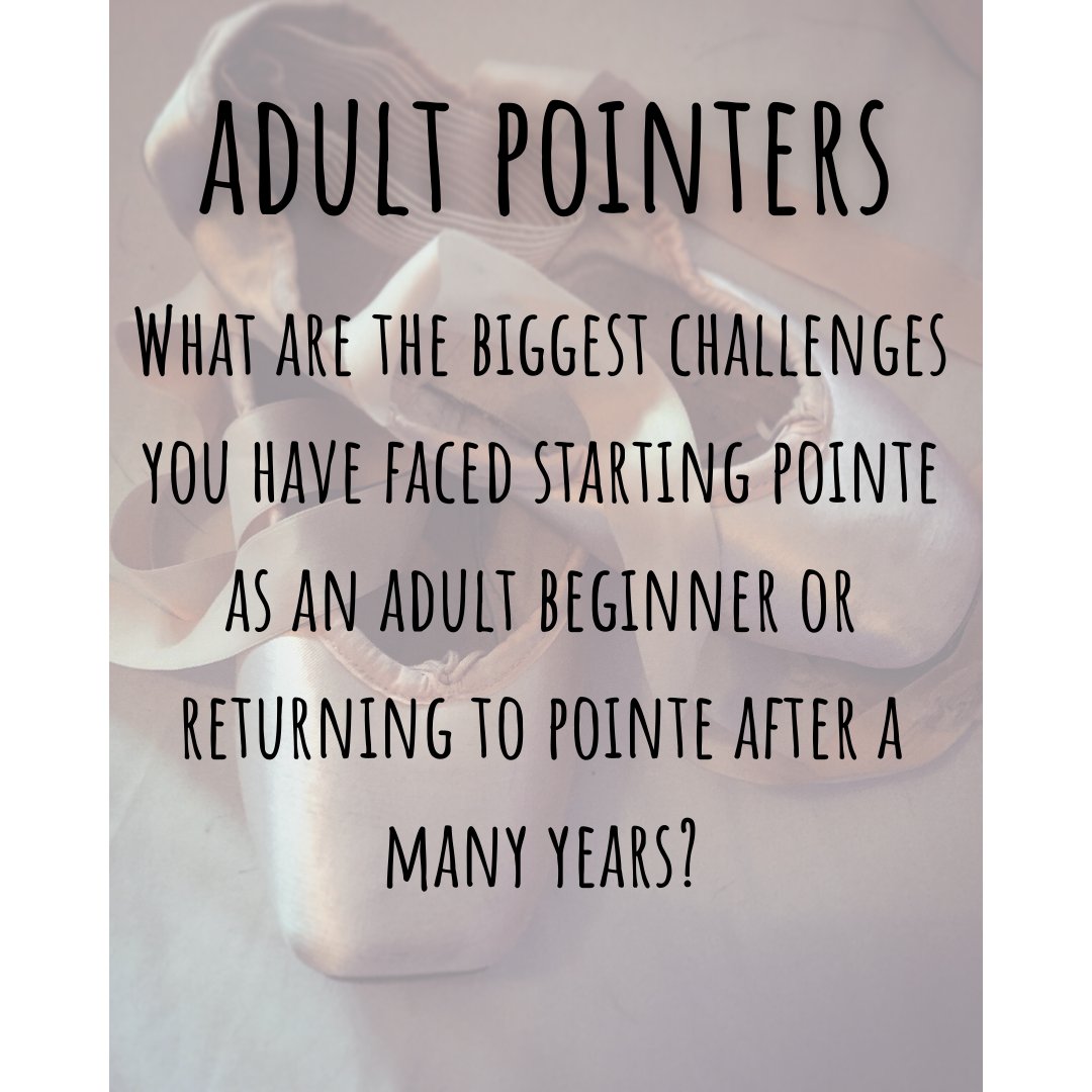 DancePhysio's tweet photo. I have been given the opportunity to write about the challenges facing adults wanting to learn pointe. What have been your biggest barriers? #adultballet #pointe #ballettraining #adultballetgang #ballet https://t.co/ecmDHa1Nqo