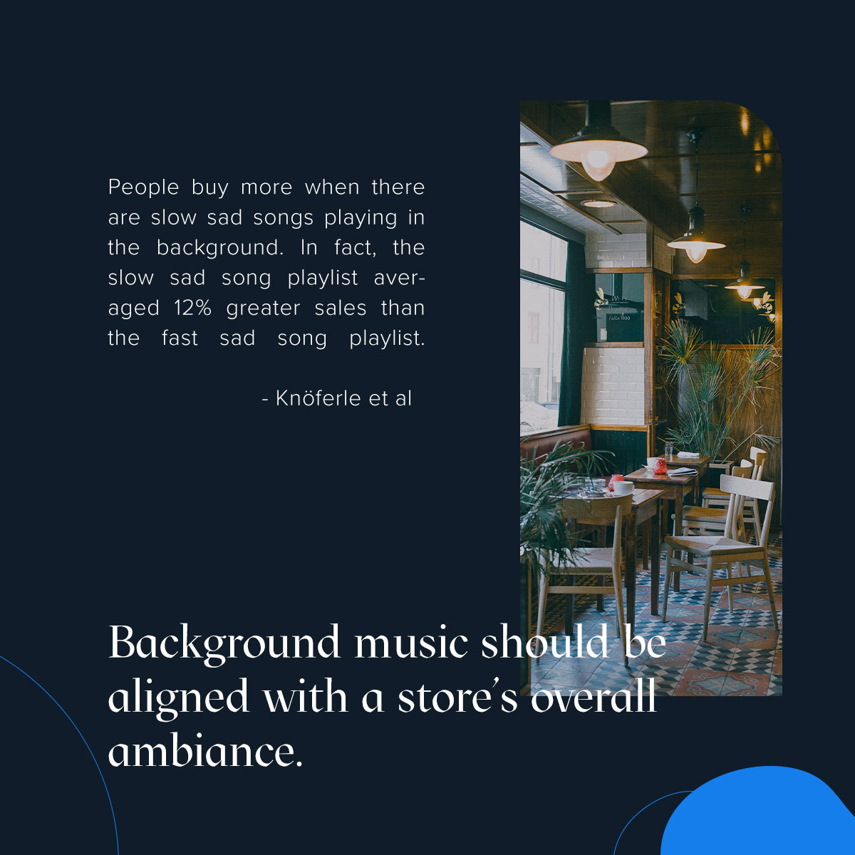 Even if background music is something that we don’t pay attention to when browsing in shops, it is more relevant than we think. Music is key to setting the mood and subconsciously influencing consumers in the way they shop.