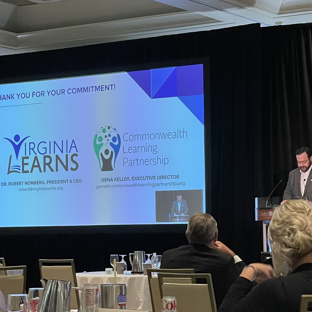 pammoran's tweet photo. Great to see Va Learns Foundation rolling out today to @vassnews supts - thanks @VA_Partners4Edu for supporting this becoming reality @VA_Partners4Edu @scl_va @VASCD @wmSURN https://t.co/mjSyKzdDhv