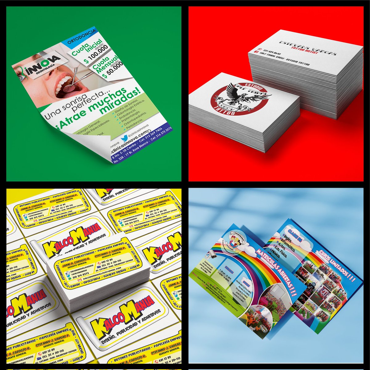 KalcomaniaCol's tweet image. Aquí encontrará todo lo necesario en publicidad para su empresa o negocio