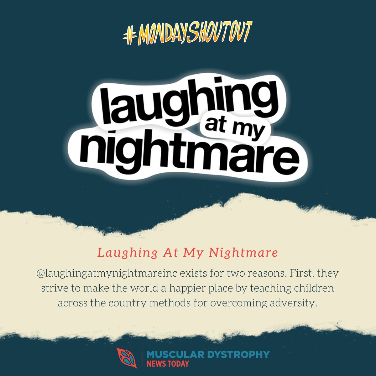 #ShoutOut to <a href="/LAMNightmare/">Laughing@MyNightmare</a>. LAMN believes that disability and diversity should be celebrated and that we all have unique strengths, weaknesses, and abilities, and that's not just okay, it's beautiful. We absolutely LOVE this project and believe their work is extremely important!
