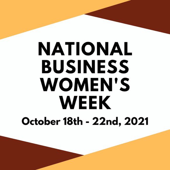 Since its creation in 1928, National Business Women’s Week has been sponsored by Business and Professional Women to salute the many achievements of all working women!