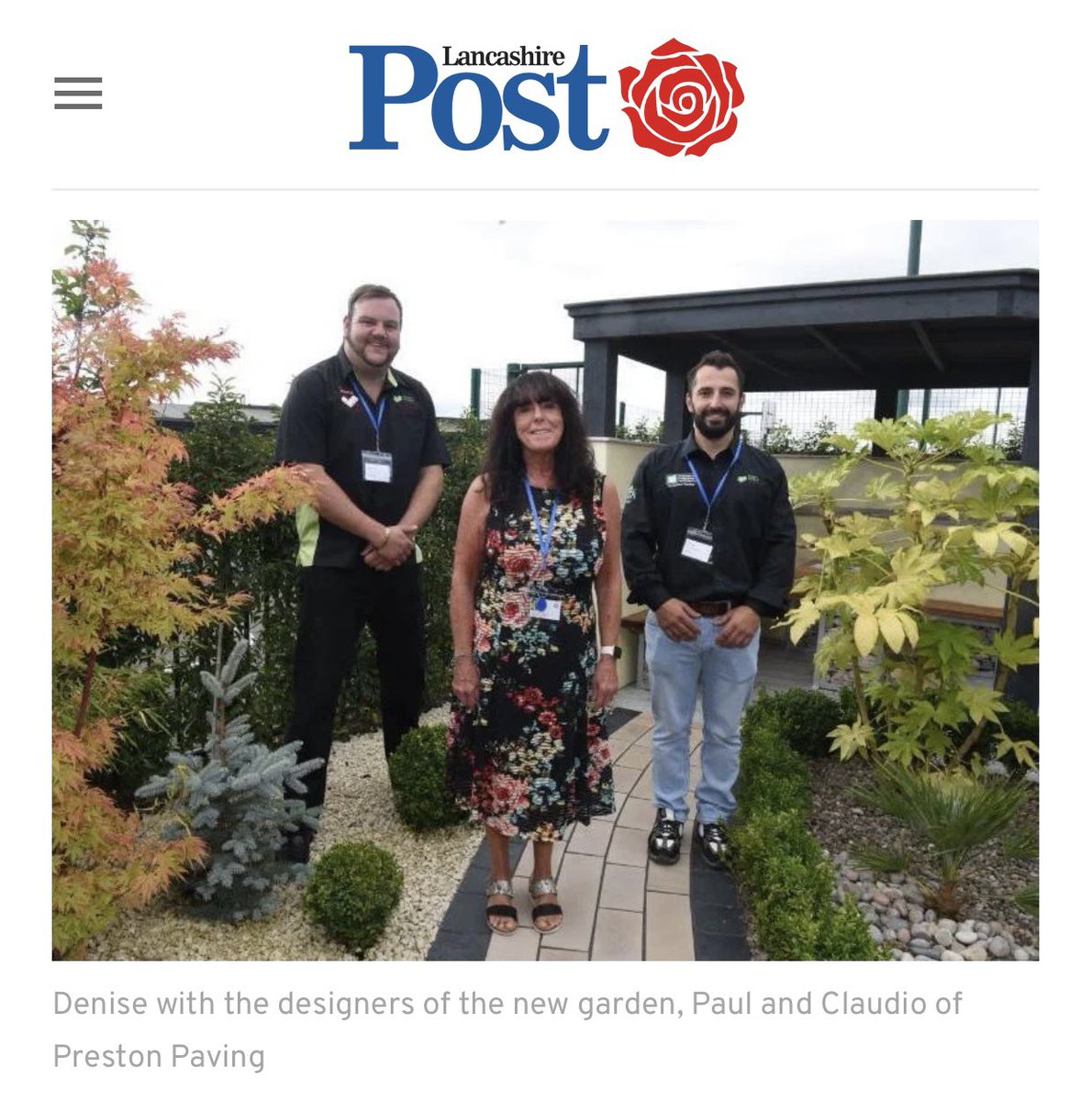 What a fantastic accolade!! To be featured in the Lancashire Evening Post recently… 📸🎥📰 

‘I’d love to be doing these full-time; the thought of so many local people enjoying this public garden is heartwarming’ - Claudio, Landscape Operative at PPL Ltd
