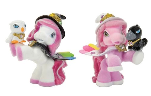 PonyOfTheDay's tweet photo. 🎠October 18th, 2021
Today's horses of the day are Abra and Cadabra, from Filly Witchy!

They're the Special Fillys of the toyline. Abra is the caretaker type, while her twin sister Cadabra is more of a trickster. Their Funtasia counterparts showed up in episode 20 of the series. https://t.co/HFqIVcDITl