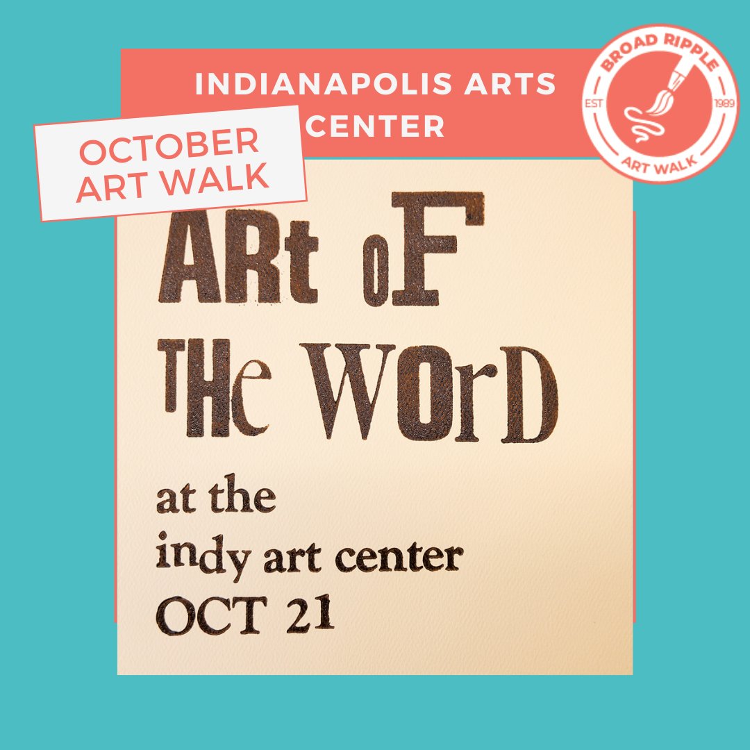 broadrippleindy's tweet photo. Stop by the Indianapolis Arts Center during the ArtWalk (this Thursday!) for a literary arts event, book fair, and art activities 🎨 

 #brArtWalk #broadripple #indy https://t.co/VTw4hAPWYp