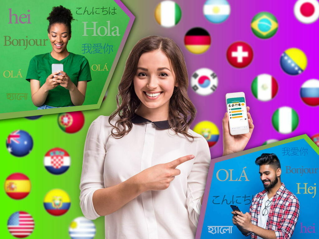 Enter a world of information that knows no language barriers 👨‍👩‍👧‍👦
A complete multilingual experience from newsfeed, to bilingual instant messenger, and multilingual chatrooms! 🗺️
🇬🇧🇰🇷🇮🇹🇷🇺🇮🇩