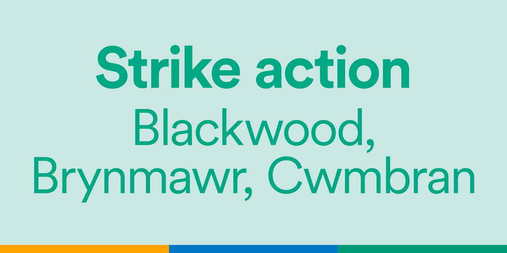 StagecoachWales's tweet photo. We're very sorry, due to strike action from members of the Unite union, there'll be disruptions to most services across Blackwood, Brynmawr, Pontypool &amp; Cwmbran from tomorrow

details here > https://t.co/reCfaaF8L5

All other Stagecoach services will not be affected https://t.co/AqlmMzTlwl
