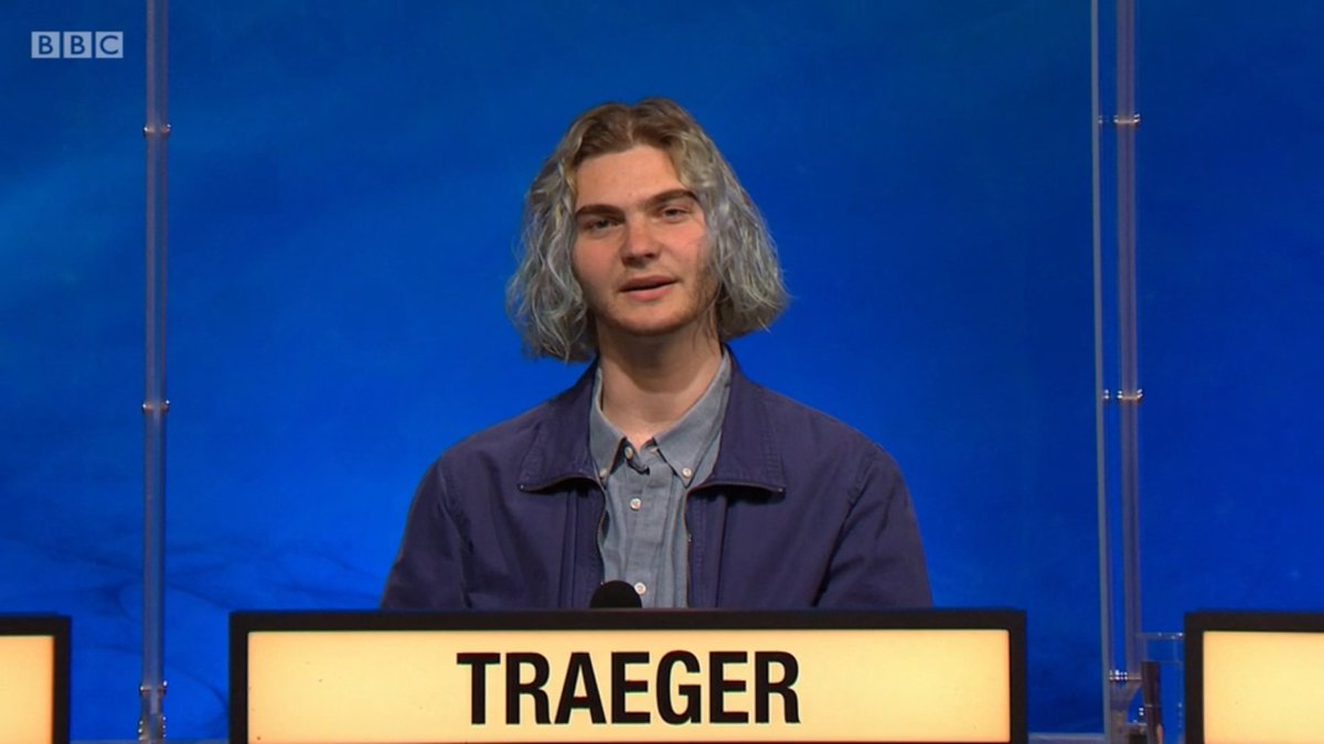robdoylecouk's tweet photo. It's Monday at 8.30pm and time for University Challenge. Tonight's future murderer is TRAEGER
#UniversityChallenge #FutureMurderer https://t.co/TN6MVHJB6V