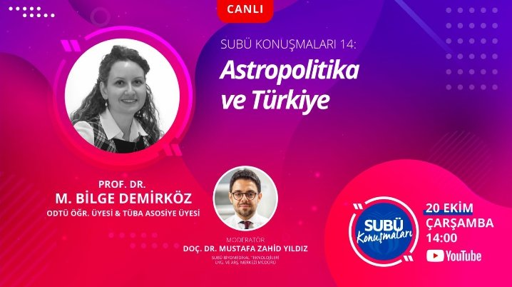 subu_sks's tweet photo. SUBÜ Konuşmaları'nda 2. sezon 20 Ekim Çarşamba, saat 14.00'te başlıyor.

Alanında etkin konuşmacılar Entelektüel donanima destek 5 AKTS'ye kadar not katkısI

Kayıt linki ve tüm detaylar https://t.co/jxpPvJBHdF https://t.co/l5IPeqJJCp