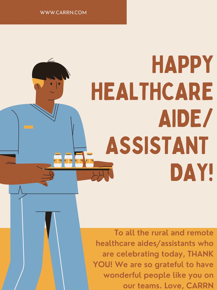 #RuralHealth #RemoteHealth #HealthcareAide #HealthcareAssistant #CelebrateTeamwork 🇨🇦