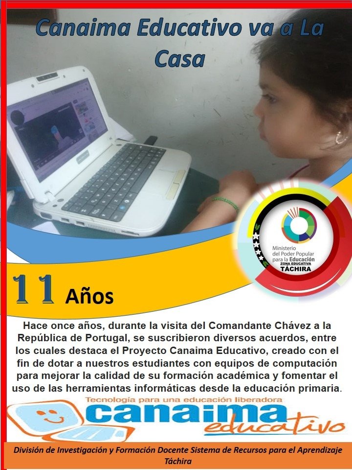 caipatachira's tweet photo. Proyecto Canaima Educativo Fortaleció el Aprendizaje  Significativo  desde casa a través del Plan Cada Familia una Escuela. 
@ZonaEducTachira 
@EeTachira 
@Div_Ini_Pri_Esp https://t.co/3gtaE3lQ38