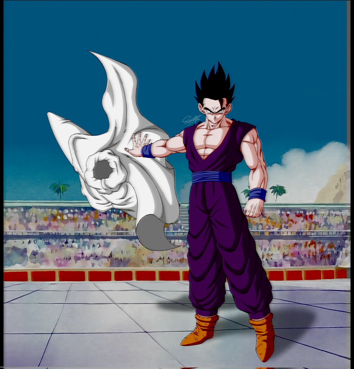 son gohan that i made inspired by the dbs2 project on instagram, this piece is based in one of the <a href="/Blujul1/">Blujul</a>'s artworks
.
.
.
.
#dragonball #DragonBallZ #DragonBallSuper #drawing #draw #illustration #manga #anime #digitalart #art #gohan