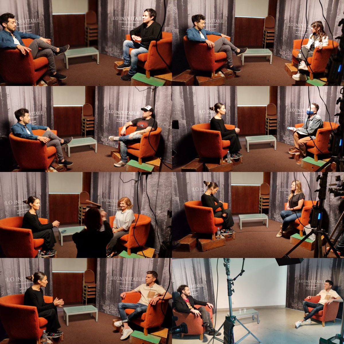 rolandogallego's tweet photo. Hoy día de Junket
Pero desde otro lugar gracias a los colegas interesados en hablar con @ferckscine @ViaJuani @cianocaceres 
#Loinevitable 28/10 en los mejores cines https://t.co/Uuburbs59t