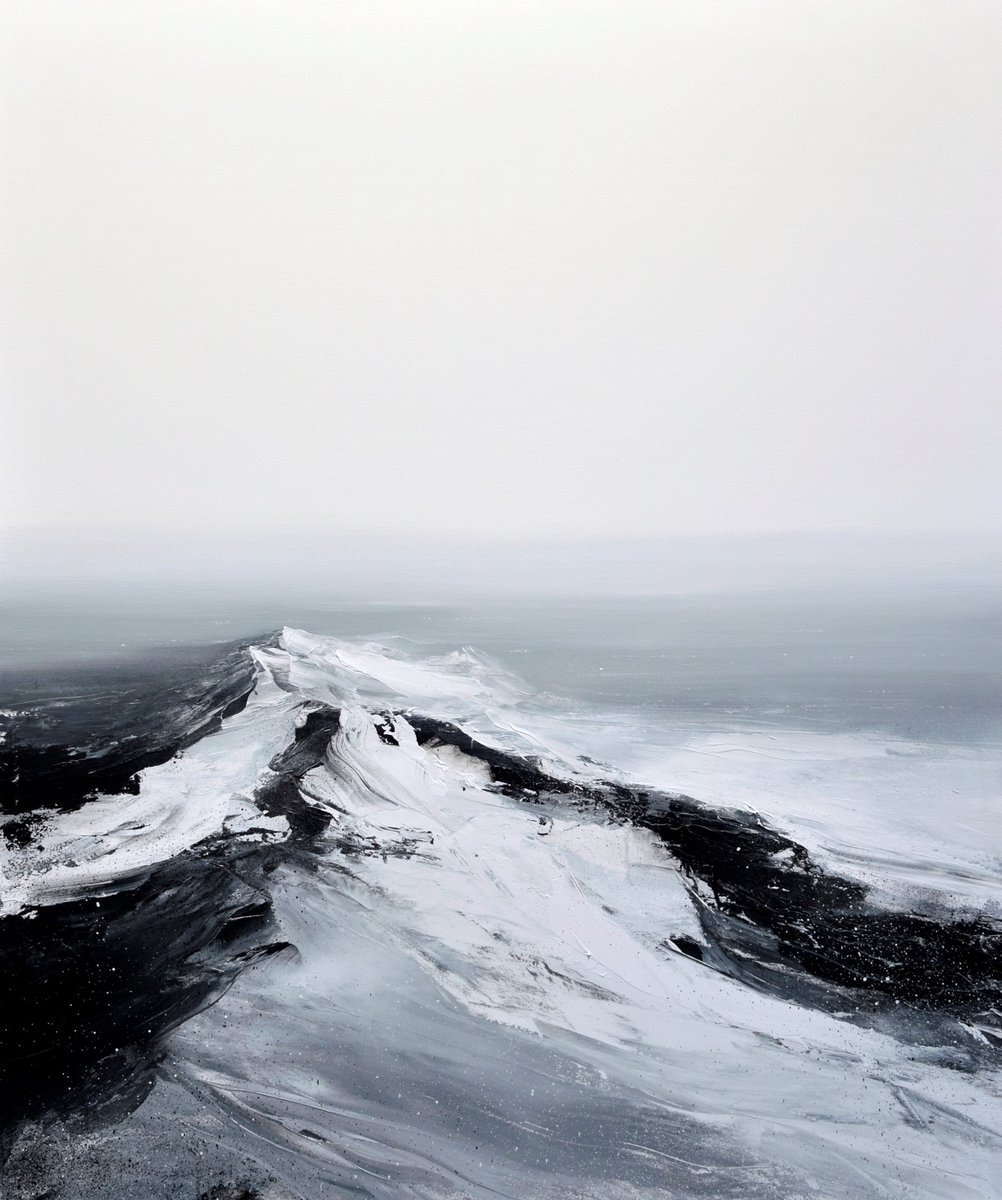 Este jueves arranca @estampacontemporaryartfair en Madrid, 

Presentaremos las nuevas obras de la serie "cumbres" 

Obra:

"La luz de guarda"
120x100 cm