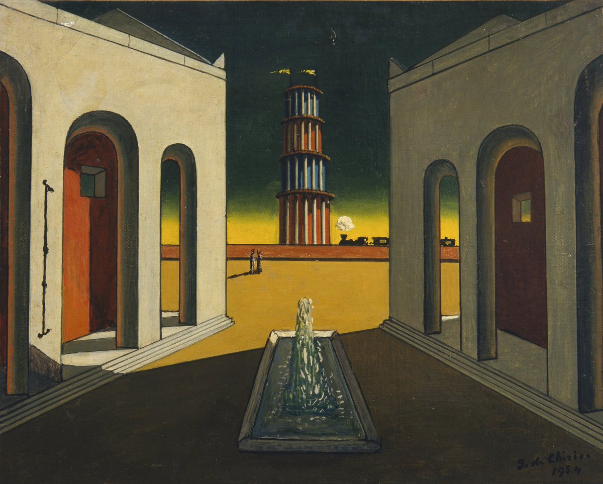 Art_Vanitas's tweet photo. "To become truly immortal a work of art must escape all human limits"
Giorgio de Chirico (1888-1978) https://t.co/b1vta48u8t