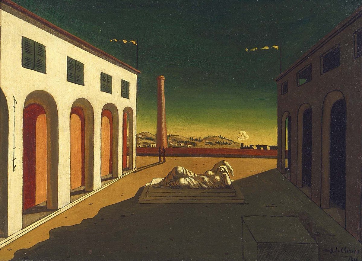 Art_Vanitas's tweet photo. "To become truly immortal a work of art must escape all human limits"
Giorgio de Chirico (1888-1978) https://t.co/b1vta48u8t