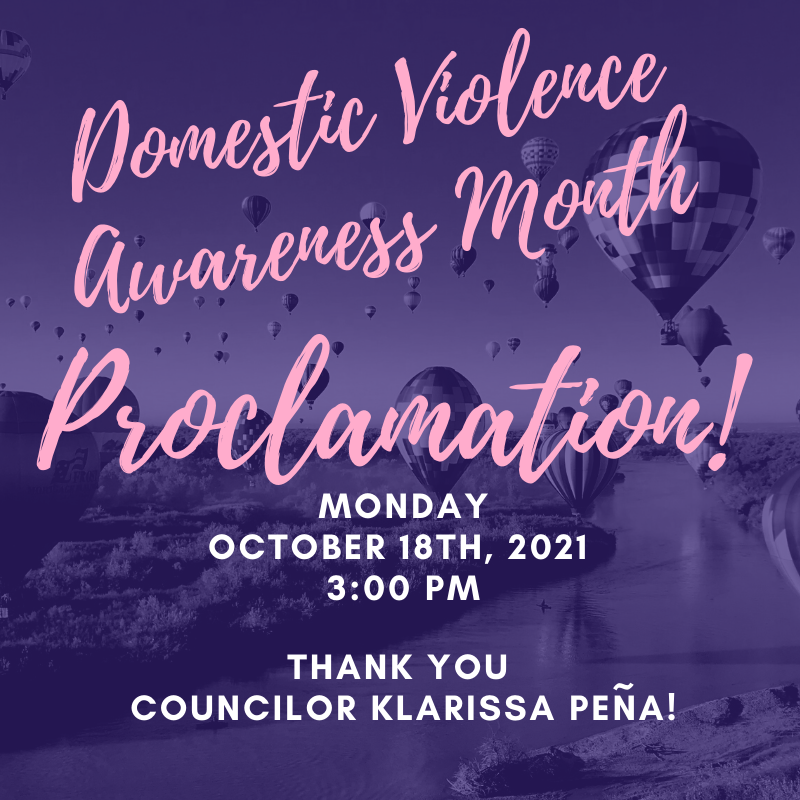NMCADV's tweet image. City Council DVAM Proclamation at 3:00 PM MST! City Hall will be Purple - Take a photo! Register for upcoming trainings! - mailchi.mp/nmcadv/congrat…