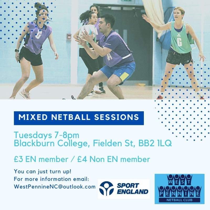WestPennineNC (@westpenninenc) on Twitter photo One more sleep...
See you all tomorrow evening! Remember to spread the word, bring family and friends!
<a href="/Lancs_Netball/">Lancashire Netball</a> <a href="/Sport_England/">Sport England</a>
See you tomorrow for some netball 🏀 #netballforall One more sleep...
See you all tomorrow evening! Remember to spread the word, bring family and friends!
<a href="/Lancs_Netball/">Lancashire Netball</a> <a href="/Sport_England/">Sport England</a>
See you tomorrow for some netball 🏀 #netballforall