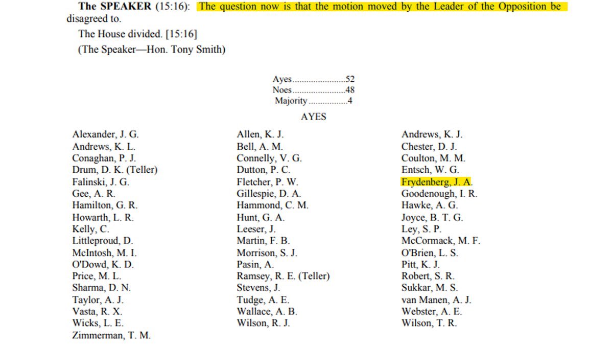 Kylie Edmondson Rnbreakfast Davesharma Is This The Same Dave Sharma That Voted Against This Yesterday Actions Speak Louder Than Words T Co Qro7eehyyg Twitter