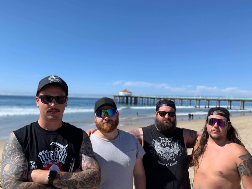 wraiththrash's tweet photo. Less than 48 hours, 3600 miles, 8 hours of sleep and 1 show. LA you fuckin rule! Thank you for showin up and going bonkers with us ⚡️⛓🔥 https://t.co/C3ynw4tnUp
