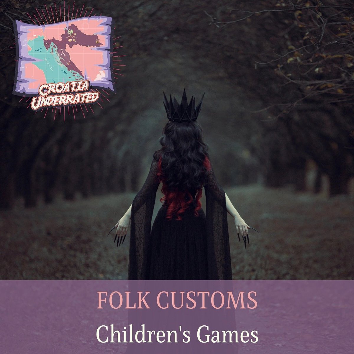 cro_underrated's tweet photo. New episode coming up tomorrow! In the meantime, listen to the first one in the #Halloween series - all about Croatian eerie children's games 🎃👻🧟
#podcast https://t.co/WEyfFJWGIR