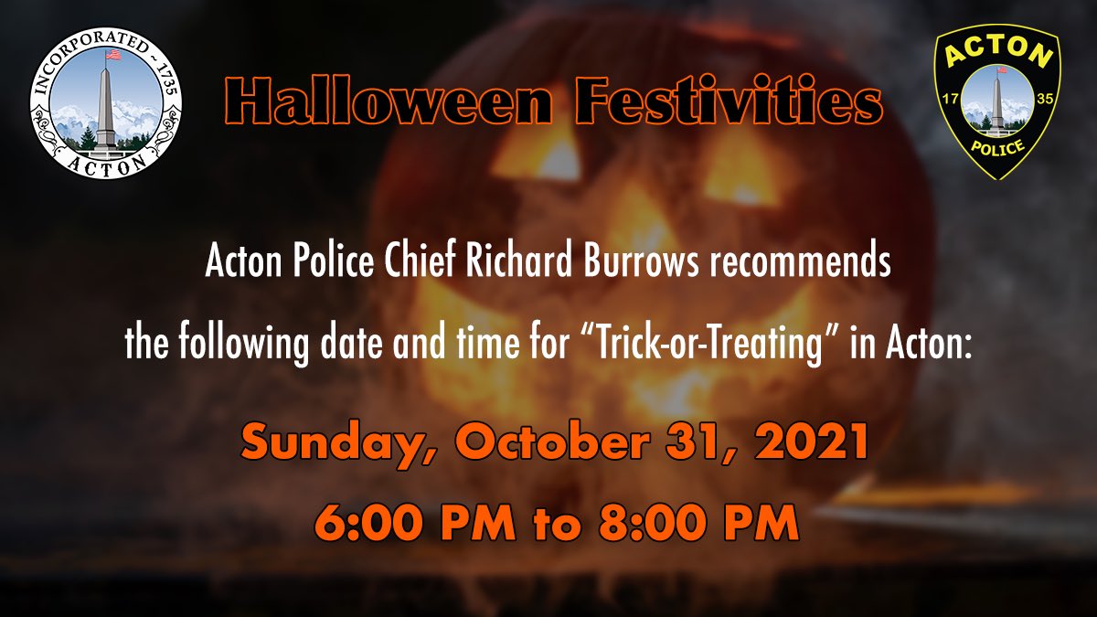 Town of Acton, MA on Twitter "Acton Police Chief Richard Burrows