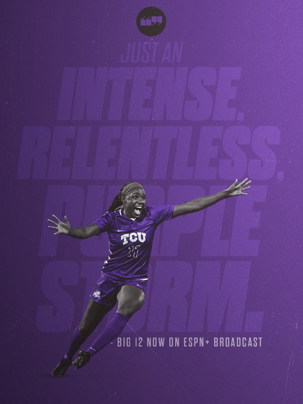 Winners of five straight matches, the <a href="/TCUSoccer/">TCU Soccer</a> squad looks to keep it rolling for the regular-season home finale on Friday night vs. K-State! #GoFrogs 

🎟️ bit.ly/3AT4zBI