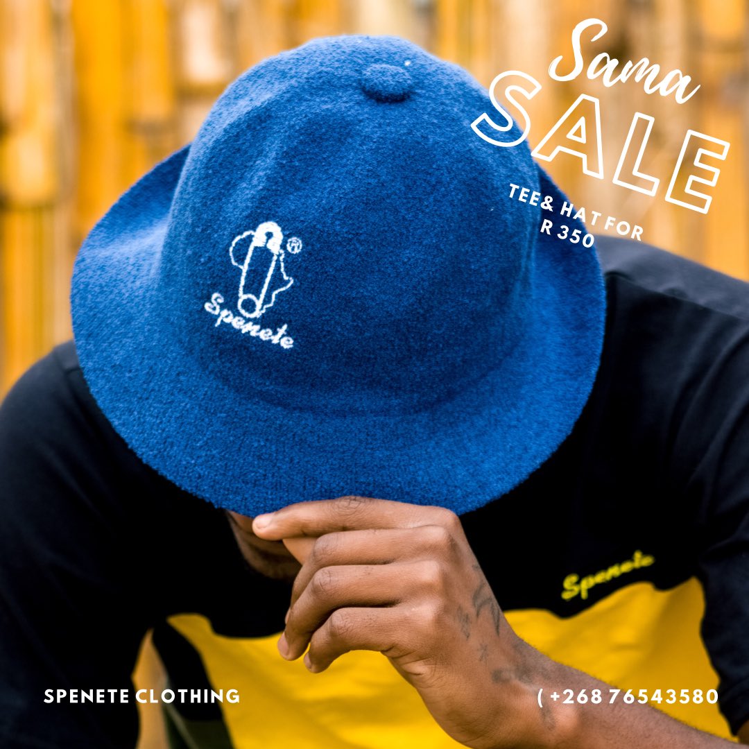 Spenete2's tweet photo. We have another Spenete Summer Promotion where by  your buy Spenete tee and Hats for only R350. 

Promotion ends on the 1st of December 2021. 
Text on our WhatsApp 76543580 for a quicker response.

#spenetesummercollection , #imaginarylens , #spenete_official , #localbusiness , https://t.co/RlEiMATzoa