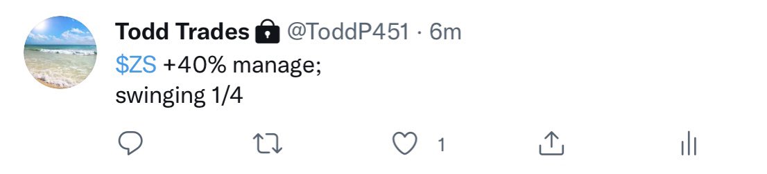ToddP45's tweet photo. #HappyMonday 

3/3 in the room today… 🔥

$FB, $PDD, $ZS https://t.co/t9HrHihVjU
