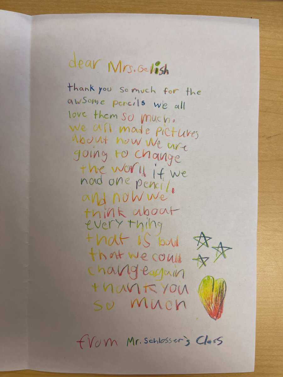 MHHS_CARES's tweet photo. We got feedback from our 5th graders about our #StartWithHello activity! They loved it! 💚 @sandyhook https://t.co/afR4LuEJ7h