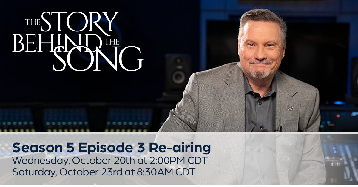 SonLifeNetwork's tweet photo. Tune in for the third episode of The Story Behind the Song on Wednesday, October 20th at 2:00PM CDT or Saturday, October 23rd at 8:30AM CDT.

Watch it LIVE on the SonLife Broadcasting Network:
English: https://t.co/OQVvxKgRbc
Spanish: https://t.co/fb97ShCJsp https://t.co/pVJK3U9AJG