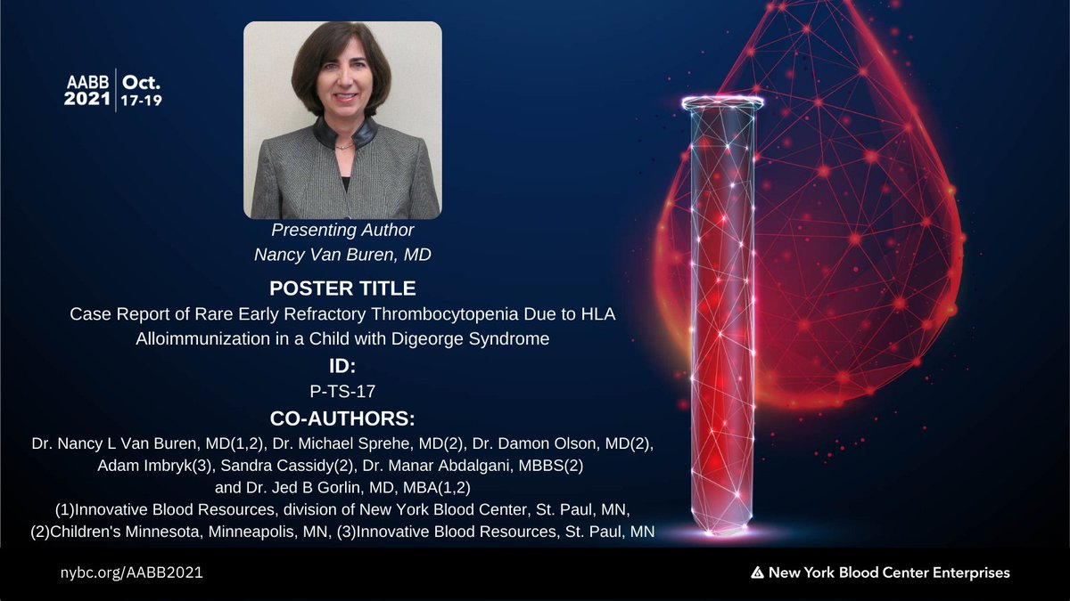 Comprehensive Cell Solutions,New York Blood Center tweet media