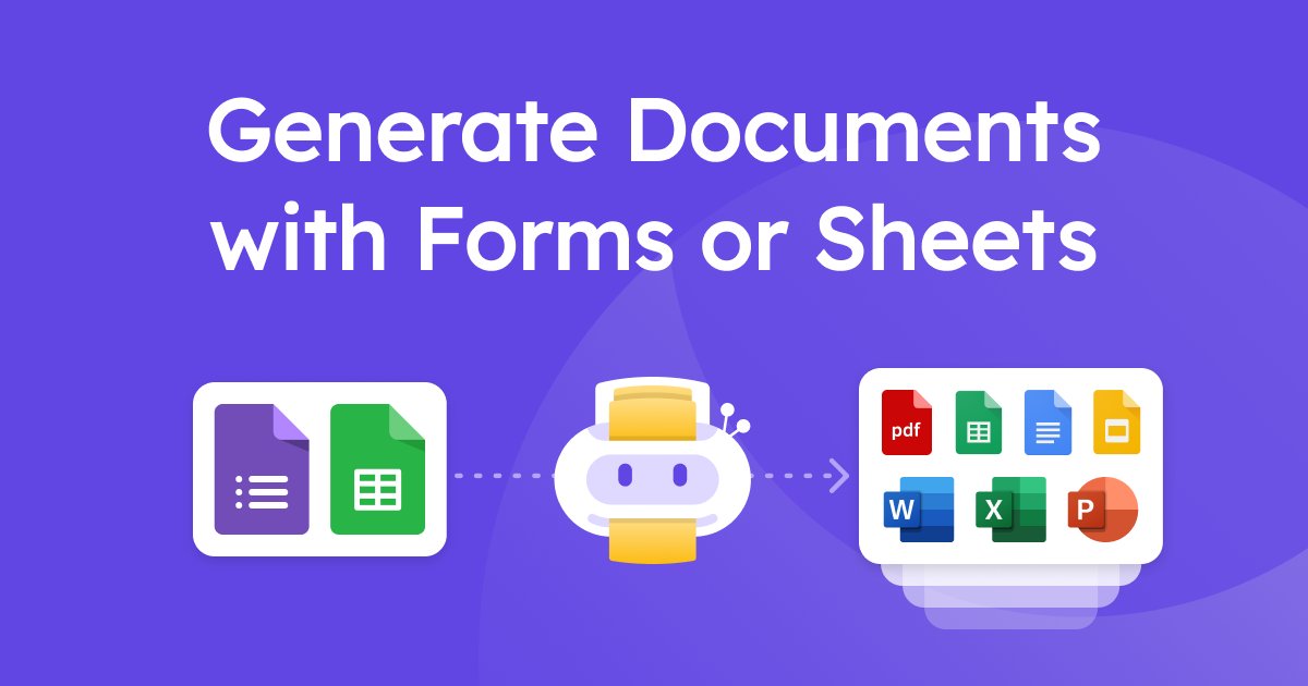 CaveConsulting's tweet image. Learn how to merge data from a Google Form to a Google Doc Template using the “Form Publisher” so that every new form entry will generate a corresponding Google Doc and/or PDF with the merged data
caveconsulting.com/blog/  #googleworkspace #googleforms #formpublisher