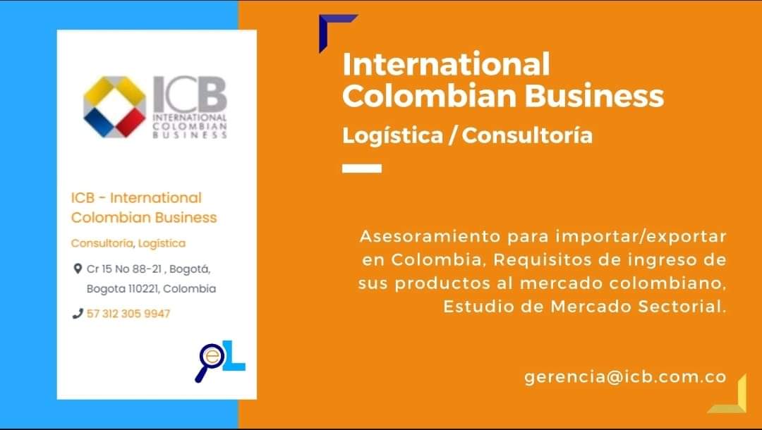 EasylookMx's tweet photo. Bienvenido ICB -International Colombian  Business a la familia easylook!
#easylookmx
#conectandoempresas
#conectandosueños
#directorioempresarial
#REI
#RedEmpresarialInternacional
#fomentandonegocios
#asesoriaencomercioexterior
#importaciones
#exportaciones
#operacionaduanera https://t.co/K9J0XS9NCy