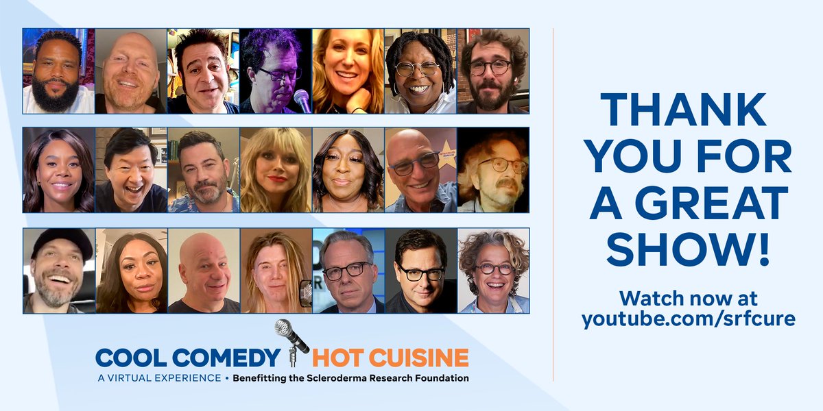 srfcure's tweet photo. Thank you to @BobSaget and @SusanFeniger for hosting an incredible evening, all to find a cure for scleroderma. Still time to double your impact—our matching gift challenge goes to Midnight Eastern/9 PM Pacific! Donate: https://t.co/ZWHoxFreIl &amp; watch: https://t.co/8DchOorgFq https://t.co/Kidrig7WHb