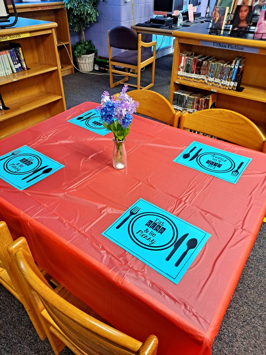 SCS_FMS_Library's tweet image. We had a blast hosting our first book tasting of the year last Friday! @scslibraries