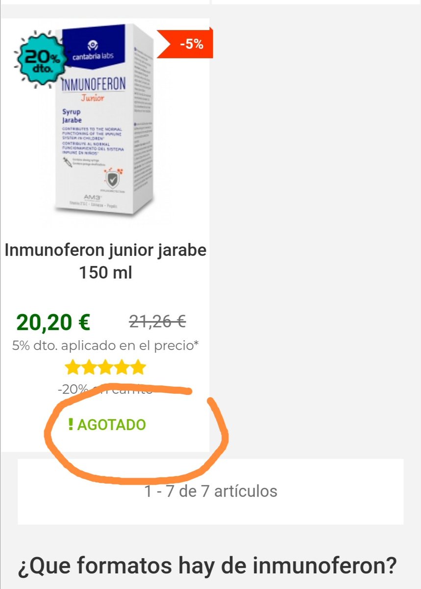 Los pelos de punta... Productos como este que prometen "aumentar" las defensas de vuestros hijos son un timo... Os pido ahorraros la pasta y bien invertirla en alimentos buenos y sanos, la educación d vuestros peques y/o donarla a cualquier ONG infantil. <a href="/pediatriaHUVR/">Pediatría y Áreas Específicas HUVR</a> <a href="/aepap/">AEPap</a>