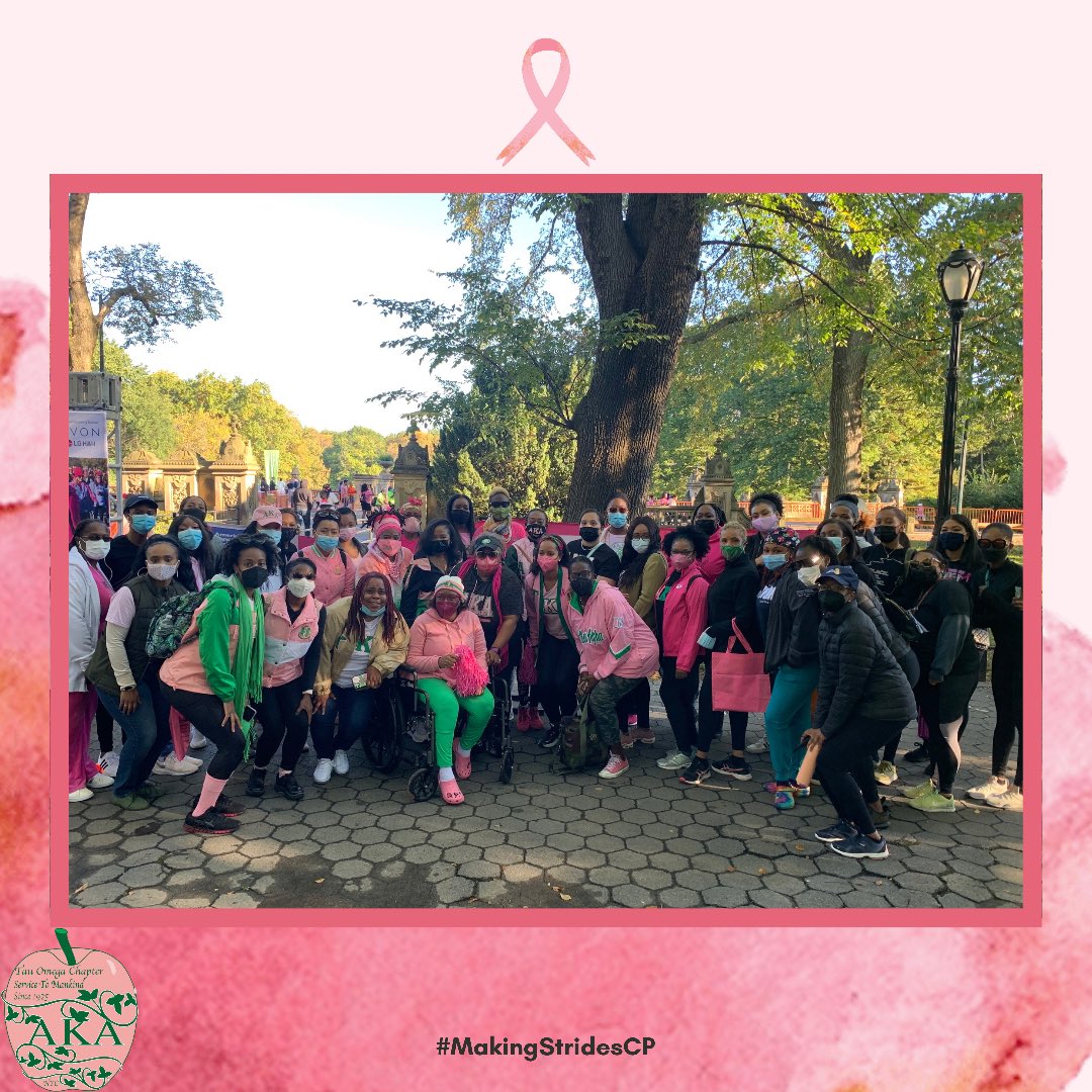 TauOmegaAKAs's tweet photo. Yesterday Tau Omega was #MakingStrides in Central Park!
#aka1908 #tauomegaakas #makingstridescp https://t.co/nqg4xbtwAz