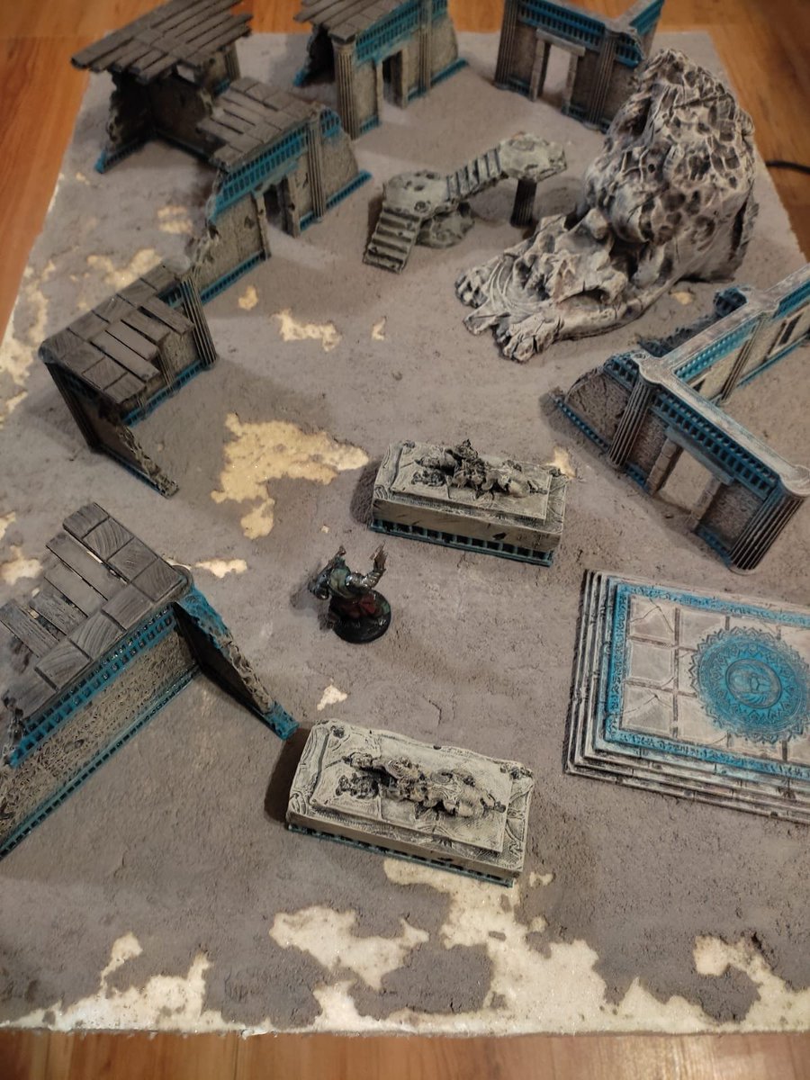 zamundo86's tweet photo. asi va el terreno de "desierto"
#wargame #wargames #warhammer #aoswarhammer #wh40k #warhammer40k #warmaster #paintingwarhammer #wargaming #3dprint #3dprinting #3dmodel #stl #3dterrain #3dwargame #3ddruck #ender3 #elegoo #3dterrain #wargameterrain #terrain #escenery #modeling https://t.co/OLWb2ObSmX
