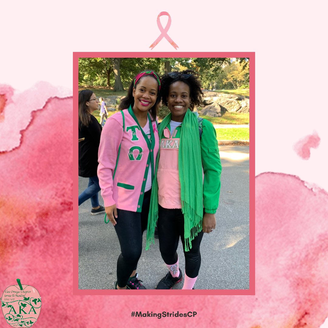 TauOmegaAKAs's tweet photo. Thank you to everyone that donated, our Breast Cancer Walk chairs Alicia Criner & Jennai Gaskin, and especially our top three fundraisers Tiera Rumph, Natasha Hunter-McGregor, and Nicole Grant.
@MakingStrides #makingstridescp
#aka1908 #tauomegaakas https://t.co/UtDDdVhp7Z