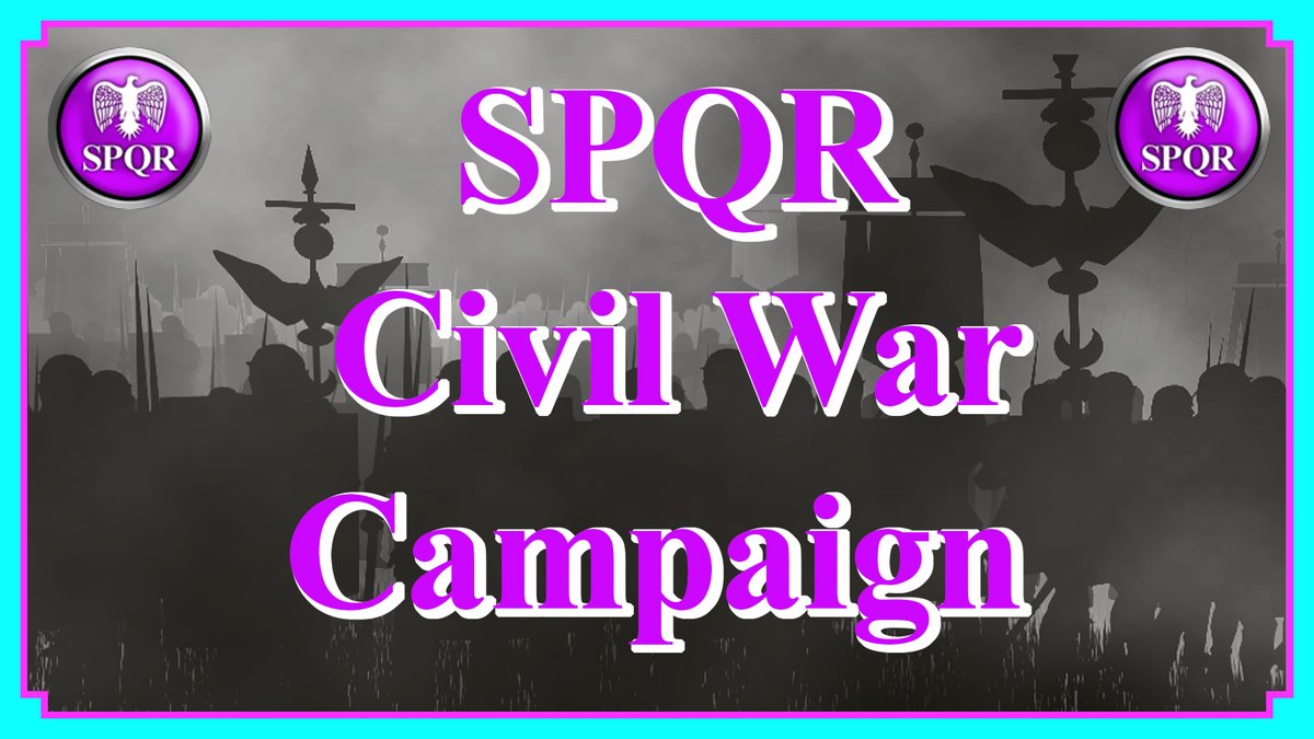 ToNerdistoHuman's tweet photo. SPQR - I AM THE SENATE | The Civil War Campaign #1 Brutus Delenda Est https://t.co/QC8PyXkPxj