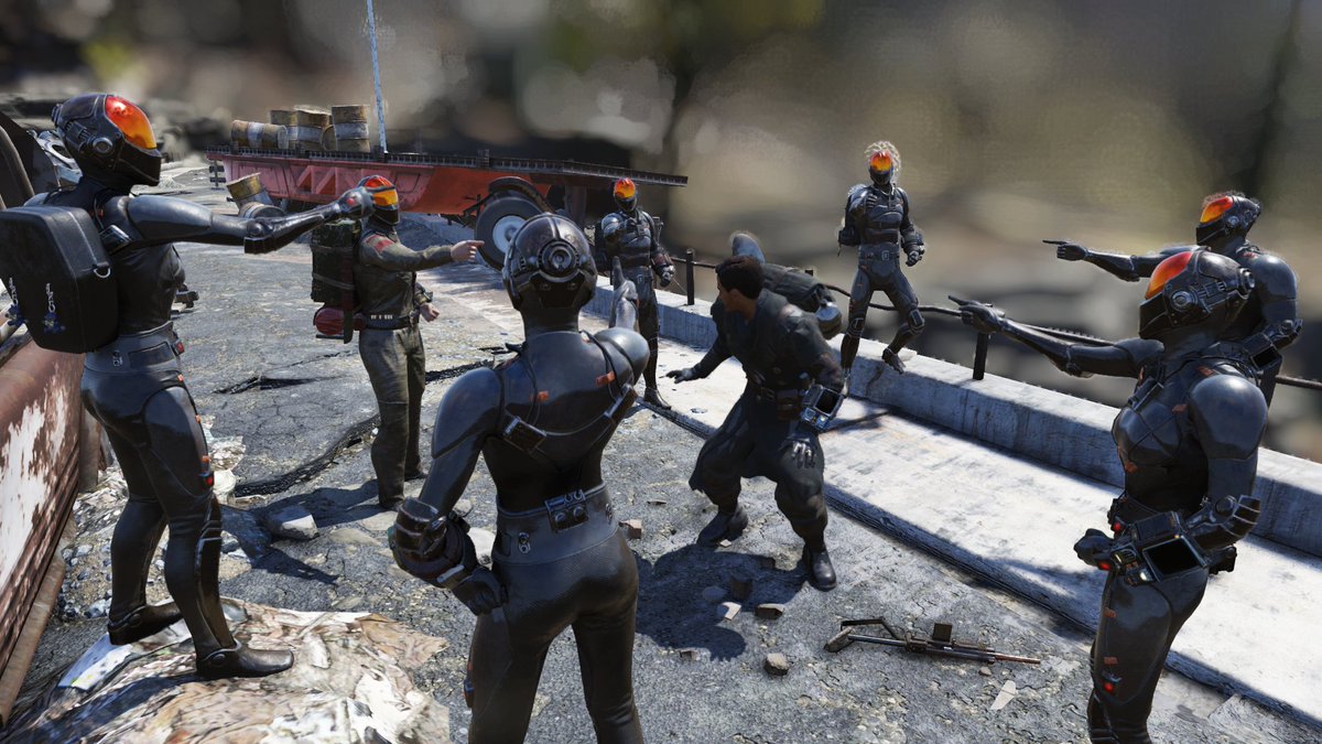 chimichangakinz's tweet photo. Fallout 76: Into the Punix-verse! π All dressed like @PunixBenji π€
#Fallout76 #76meetup https://t.co/UBvMcYU1g0