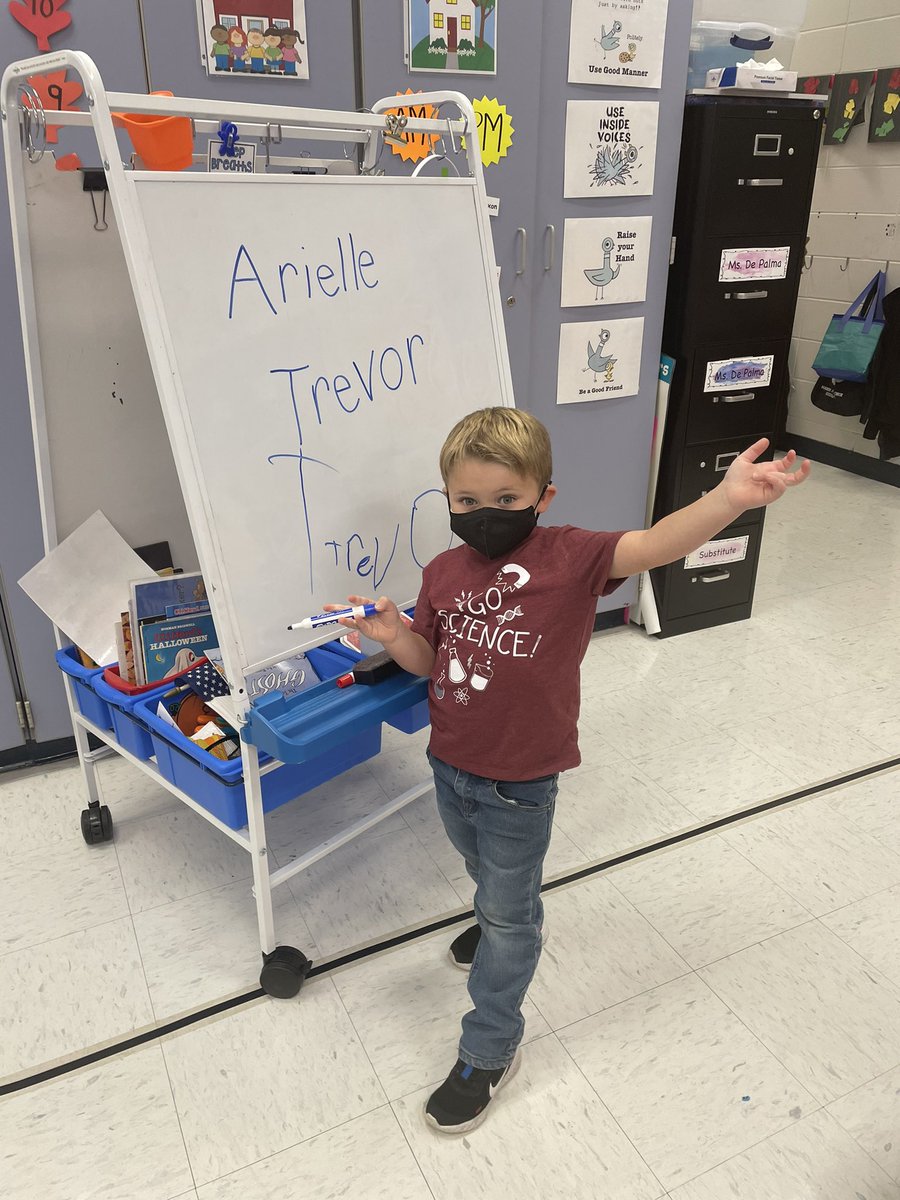 prekpalms's tweet image. Go Trevor Go!!!! #spellingandwriting #namepractice #laceypop