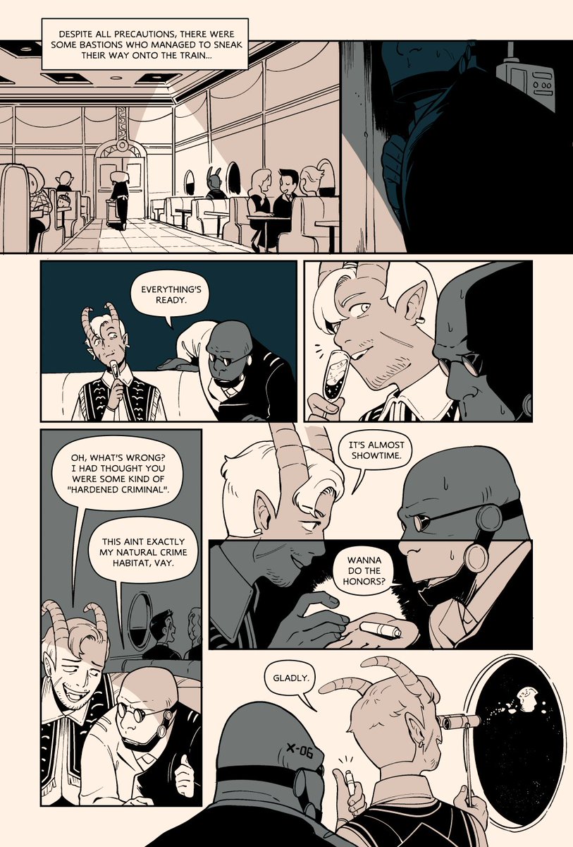 Debating on including some side comic pages I did into it, but I might just make a bonus bundle that has random snippets of comics and thoughts about making all these things during a pandemic while other things were happening in my life.