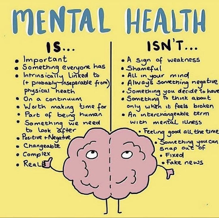 As we kick off <a href="/MACSports/">MACtion</a> Mental Health Awareness week here are some things to remember about what MH is and isn't. #FlashTakeCareofFlashes #TakingMACtion  #ItsOkayToNotBeOkay