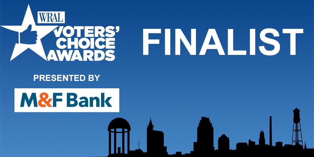 We have three finalists in the Education category: Elementary School, Middle School, and School Administrator (Monica Dodson, Grammar School Dean). Please vote! wral.com/2021-wral-vote…
