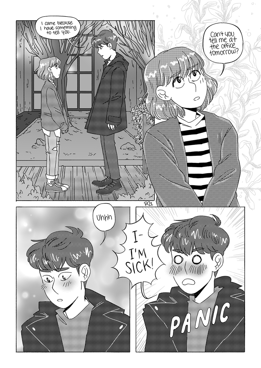 i saw some very good advice that it can help to really lean into your most indulgent art things when you are feeling burnt out. anyway i'm back on my bullshit so here is a shoujo version of the confession scene from Strong Woman Do Bong-Soon #spoilers