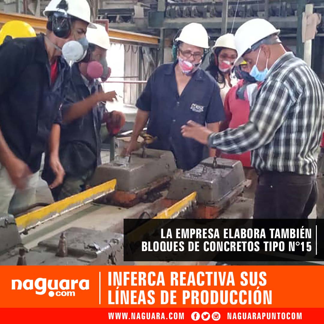 naguarapuntocom's tweet photo. #Inferca reactiva sus líneas de producción
Leer más aquí: https://t.co/kaIhdLRlsx https://t.co/OLPyLBvYAw